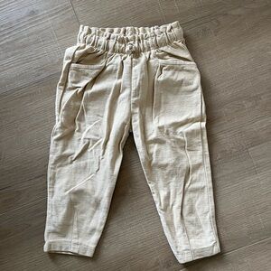 Zara tan trousers